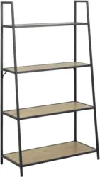 Wandboard in Schwarz/ Eichefarbe 'Seaford'