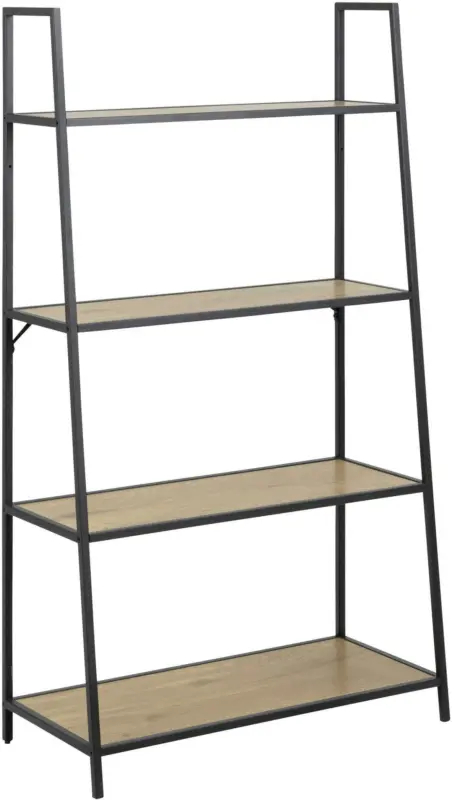 Wandboard in Schwarz/ Eichefarbe 'Seaford'