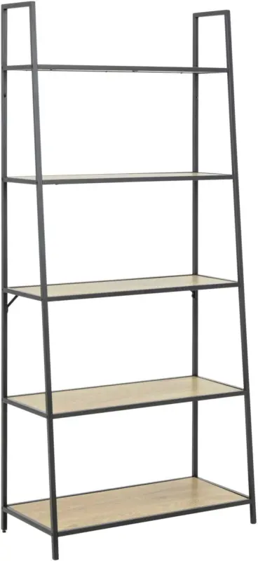 Wandboard in Schwarz/ Eichefarbe 'Seaford'