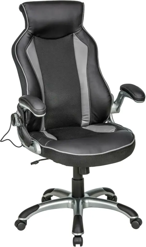Chefsessel Schwarz/Grau