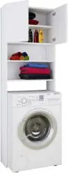 Waschmaschinenverbau in Weiß 'Jutas B: 64 CM'
