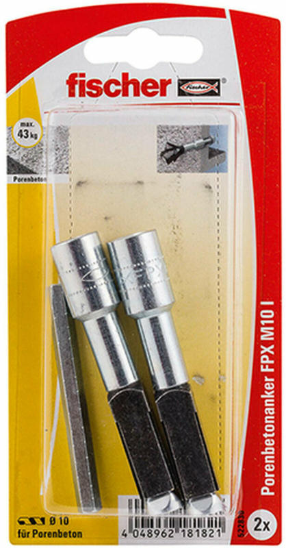 Porenbetonanker „FPX“, M10