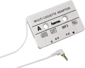 HAMA Adattatore del nastro - Adattatore per auto MP3/ per cassette CD