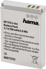 HAMA 77313 DP 313 BATTERY CANON - Akku (Grau)