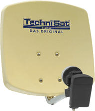 TECHNISAT DIGIDISH 33 - Antenne satellite numérique haute performance (Beige)