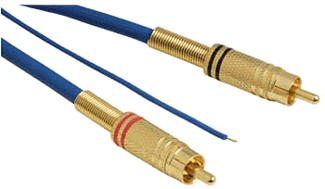 HAMA 00030047 - Cavo RCA (Blu)