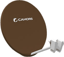 VISIOSAT SMC 100, brun - Antenne SAT (Marron)