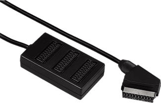 HAMA 00011933 - Scart-Verteiler (Schwarz)