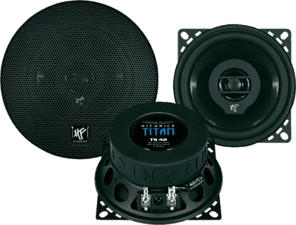 HIFONICS Titan TS42 - Einbaulautsprecher (Schwarz)