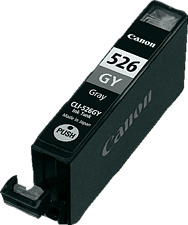 CANON CLI-526GY, gris - Cartouche d'encre (Gris)