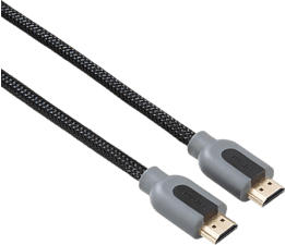 HAMA 00056559 - Câble HDMI (Noir/Gris)