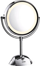 BABYLISS 8438E LEUCHTSPIEGEL 1X&8X - Spiegel (Silber)