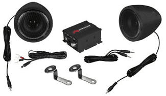RENEGADE RXA100 B - Système de sonorisation pour motos/ scooters (Noir)