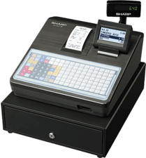 SHARP XE-A217B - Caisse (Noir)
