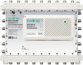 AXING DiSEqC SPU 910-09 - Multiswitch di distribuzione (Grigio)