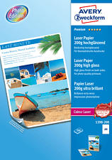 ZWECKFORM Superior Colour Laser Paper, DIN A4, 200 g/m², 200 fogli - (Bianco)