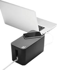 BLUELOUNGE 5124 CABLEBOXMINI BLACK - Kabelbox (Schwarz)