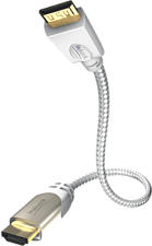 INAKUSTIK 0042323 - Câble HDMI (Blanc)