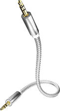 INAKUSTIK 00410103 - Cavo audio (Bianco/Argento)