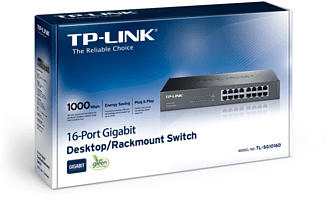 TP-LINK TL-SG1016D - Revirement (Noir)