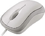 MediaMarkt MICROSOFT Basic Optical Mouse, bianco - Mouse (Bianco)