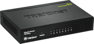 TRENDNET TEG-S82G GREENnet 8 porte Gigabit - Switch (Nero)