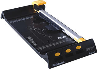 FELLOWES NEUTRON A4/12 - Taglierina avvolgitore (Grafite)