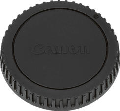 CANON E II - Coperchio posteriore per obiettivo (Nero)