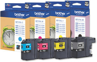 BROTHER LC-127XL Value Pack - Cartuccia di inchiostro (multicolore)