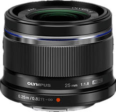 OLYMPUS M.Zuiko 25mm f/1.8 - Primo obiettivo