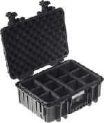 MediaMarkt B+W Case type 4000 INCL. SI - Outdoor Koffer für Kamera (Schwarz)