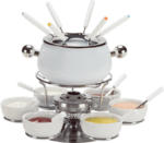 MediaMarkt NOUVEL 400230 - Fonduta & Fondue-Chinoise (Bianco/Acciaio inossidabile)