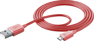 CELLULAR LINE USBDATAMUSBSMARP - cavo dati (Rosso)