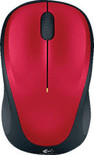 LOGITECH M235 - Maus (Rot)