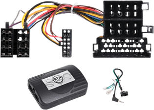 RTA 014.100-0 ADAPTER SWC VW GROUP - Adaptateur de la télécommande au volant (Noir)
