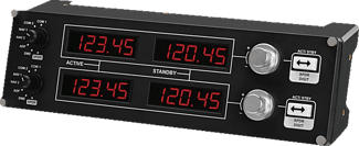 LOGITECH G Pro Flight Radio Panel - Radio Panel (Schwarz)