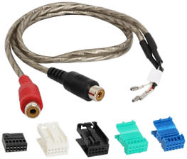 RTA 007.040-0 - Adattatore retrofit AUX-IN (Multicolore)