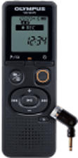 OLYMPUS VN-541PC + ME52 - Diktiergerät (Schwarz)