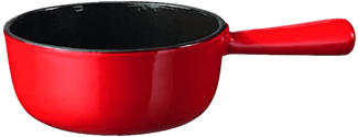 STOECKLI 7214.0214 - Fondue (Rot/Schwarz)