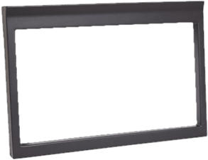 RTA Porsche 996 - 2-DIN mascherina (Nero)