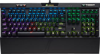 CORSAIR K70 RGB MK2 RAPIDFIRE MX - Clavier de jeu (Noir)
