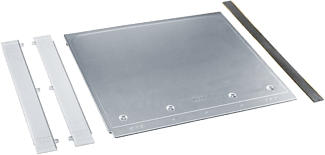 MIELE 1864670 UBS W1/G Tôle d'encastrement (Argent)