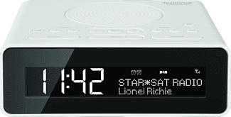 TECHNISAT DIGITRADIO 51 - Radiosveglia (DAB+, FM, Bianco)