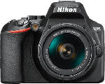 MediaMarkt NIKON D3500 + 18-55MM - Spiegelreflexkamera (Fotoauflösung: 24.2 MP) Schwarz