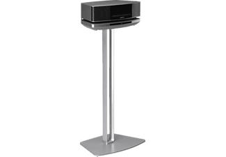 SOUNDXTRA SDXBWFS1091 - Supporto altoparlante a piede (Argento)