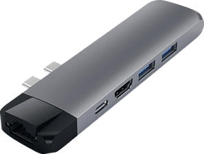 SATECHI Type-C Pro - Station d'accueil multiple (Gris)