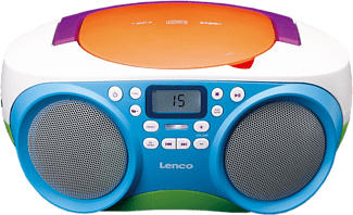 LENCO SCD-41 - CD-Radio portable (FM, Multicouleur)