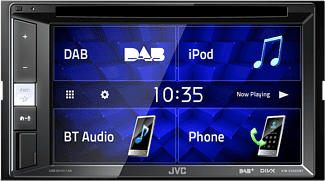 JVC KW-V255DBT - Moniceiver (Schwarz)