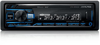 ALPINE UTE-204DAB - Autoradio (Schwarz)