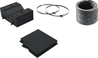 SIEMENS LZ10DXU00 STARTERSET - Kit di primo montaggio a ricircolo (Nero)